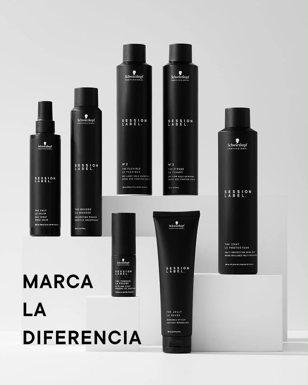 Gama Schwarzkopf Professional Session Label